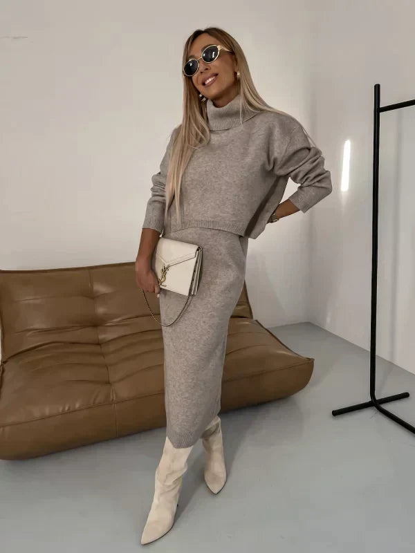 Lucy - Dress with Coordinating Turtleneck