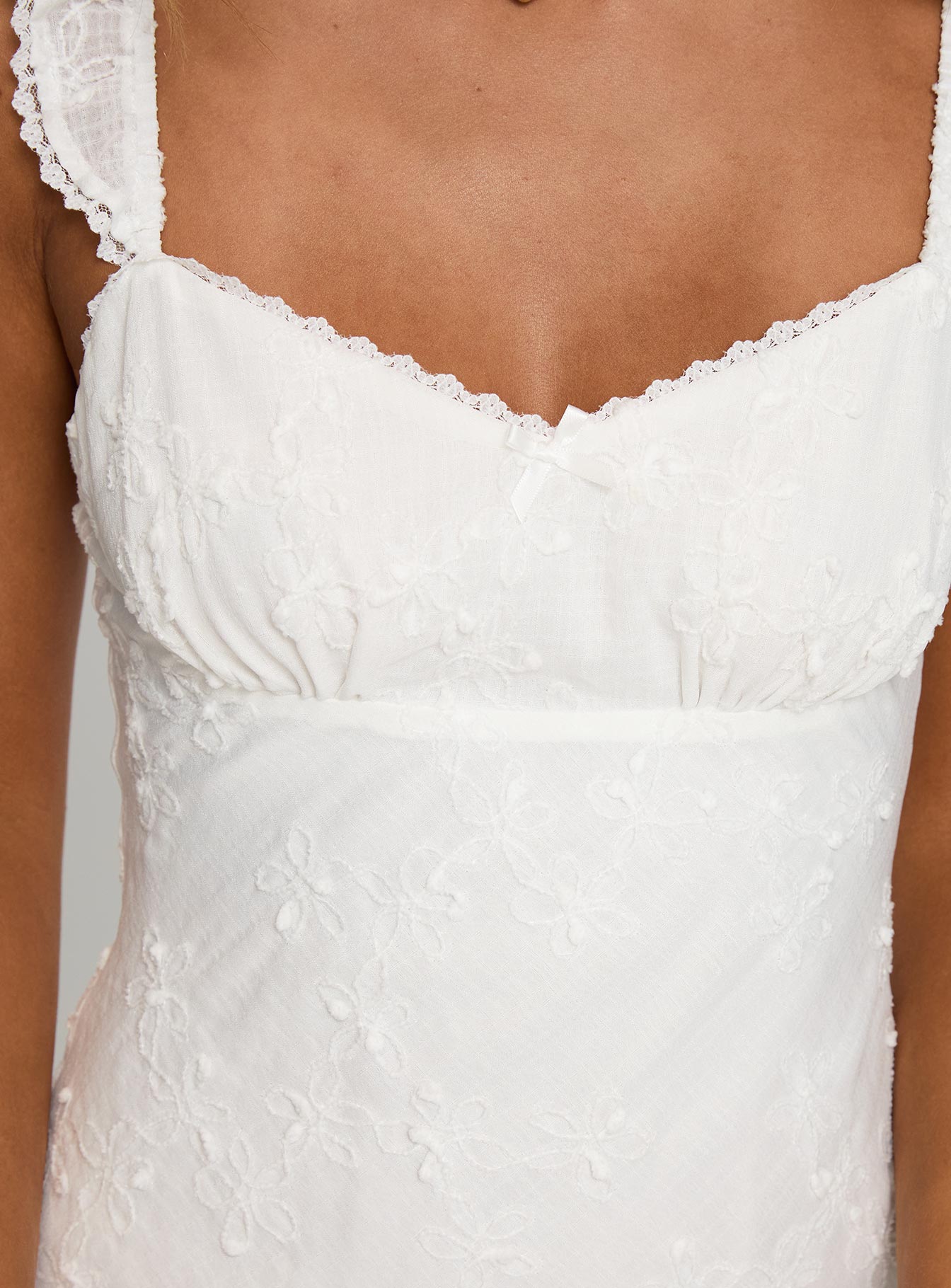 Faith | Embroidered Mini Dress