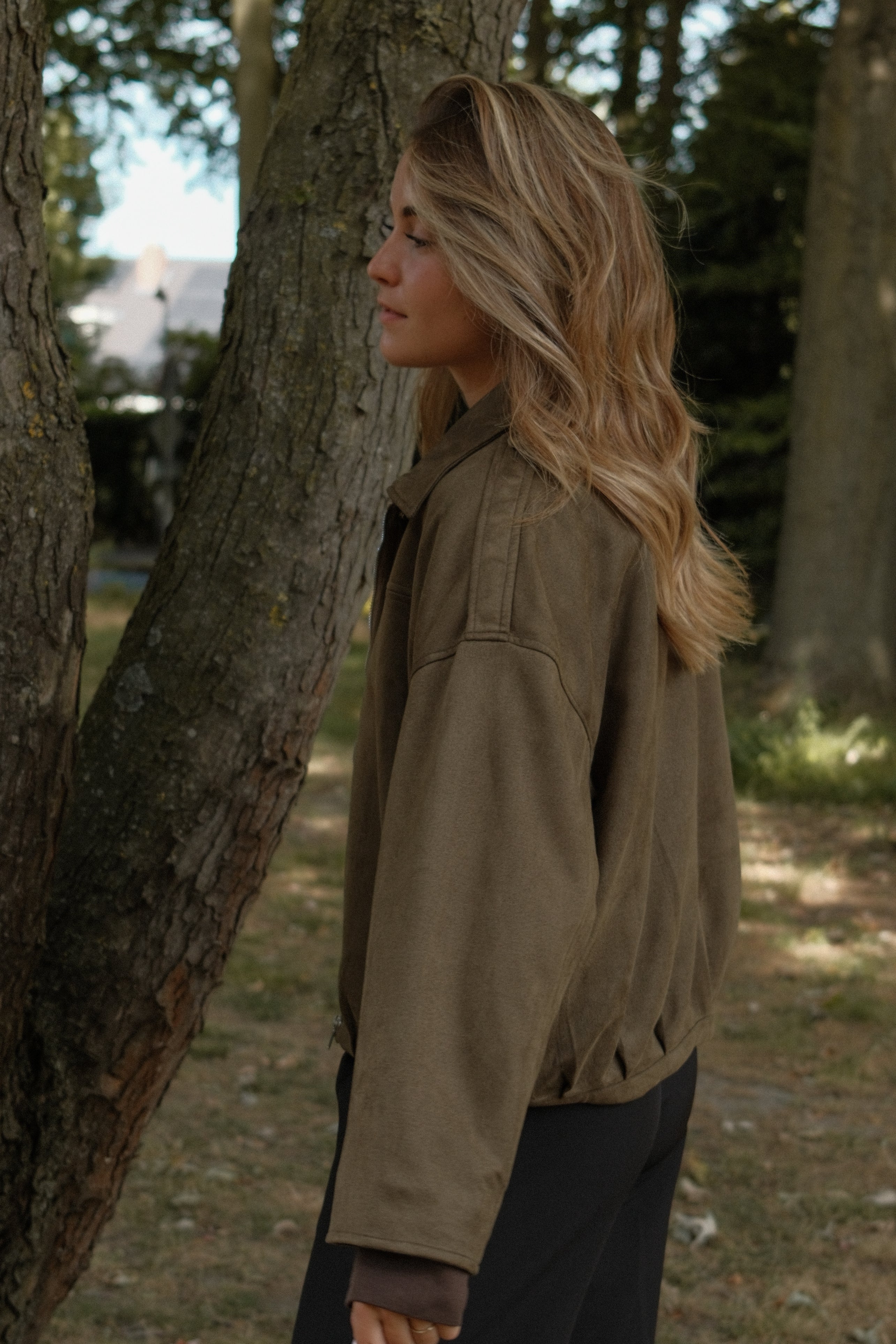 Amelia Jacket - ARMY GREEN