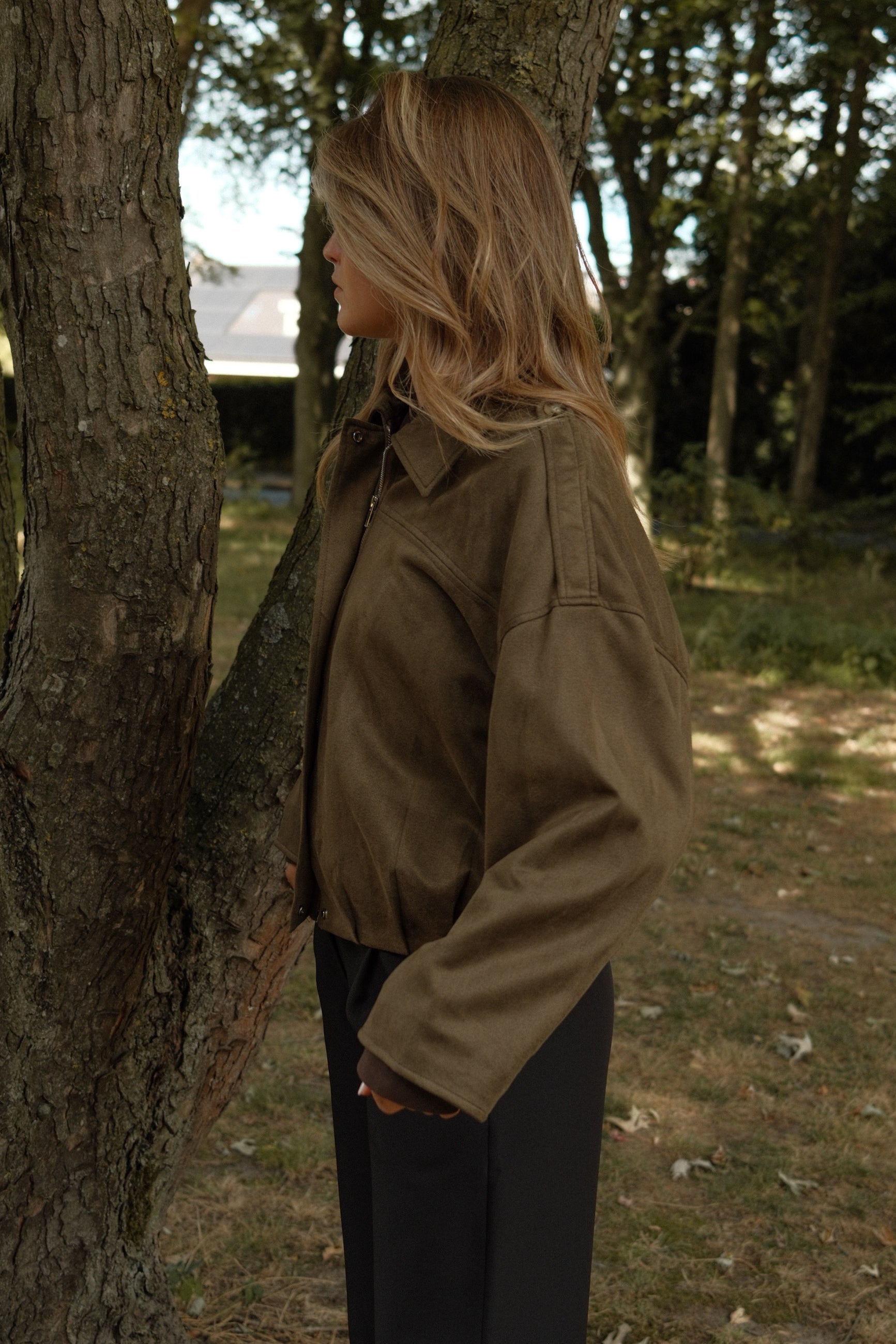 Amelia Jacket - ARMY GREEN