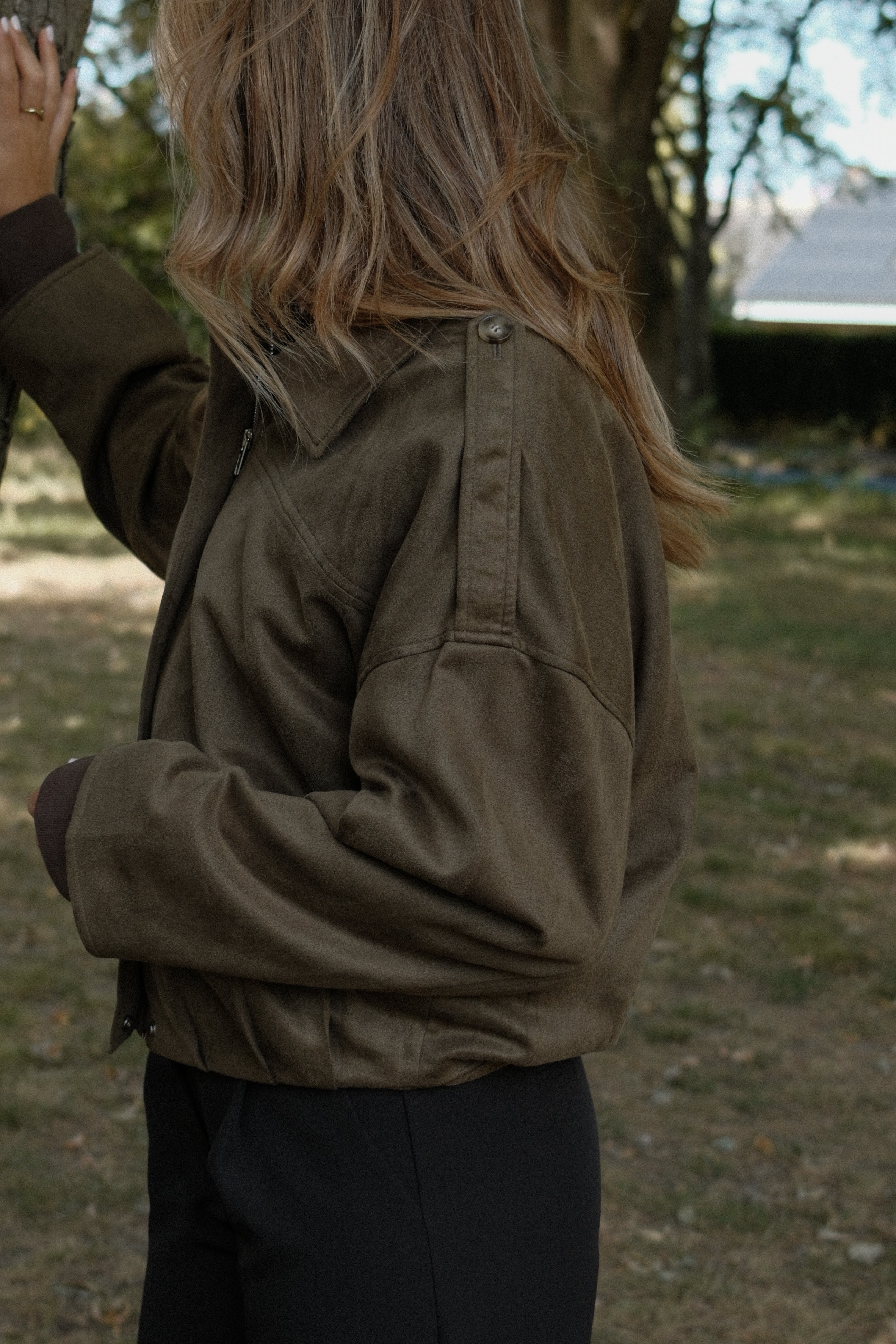 Amelia Jacket - ARMY GREEN