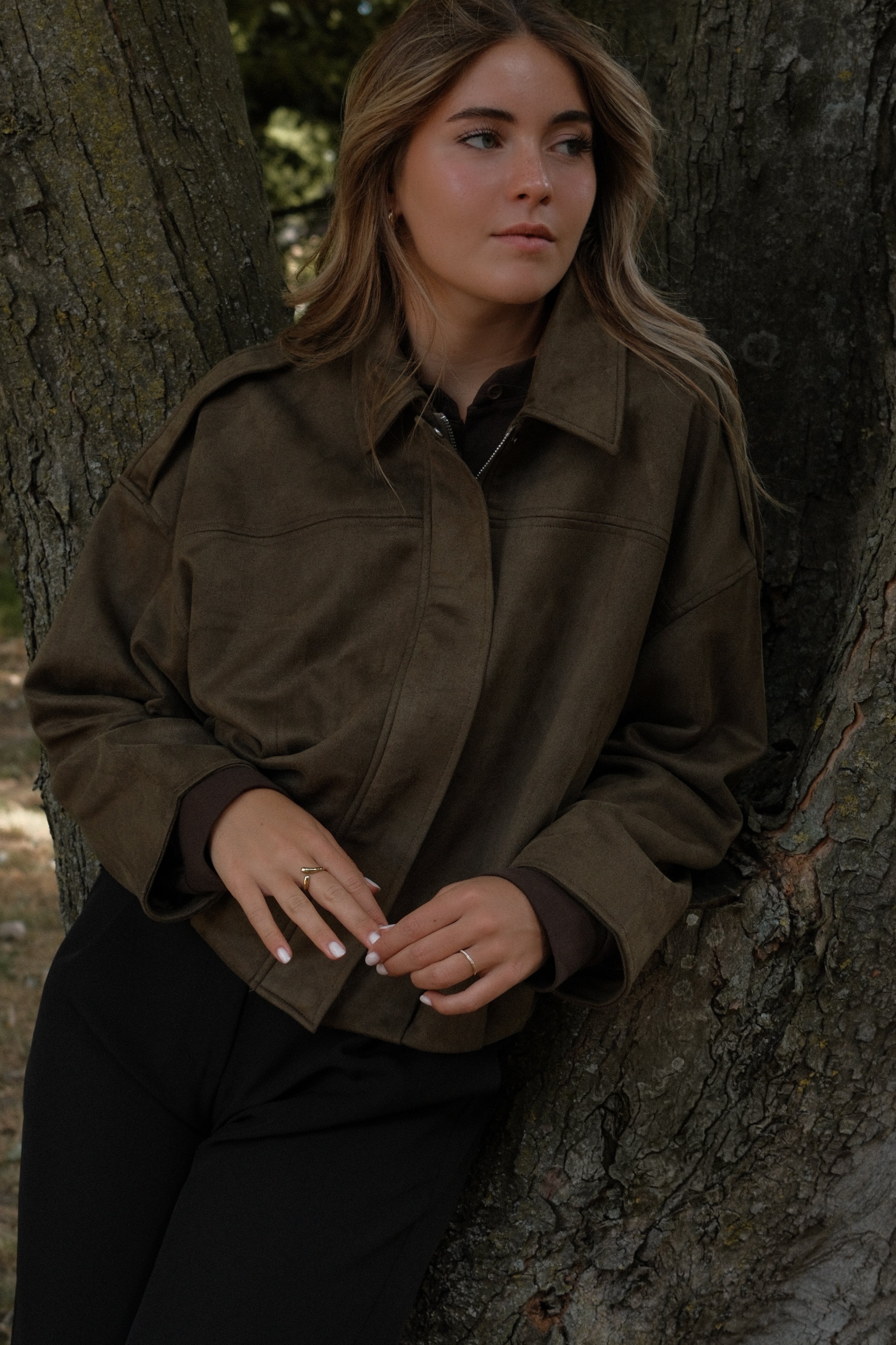 Amelia Jacket - ARMY GREEN