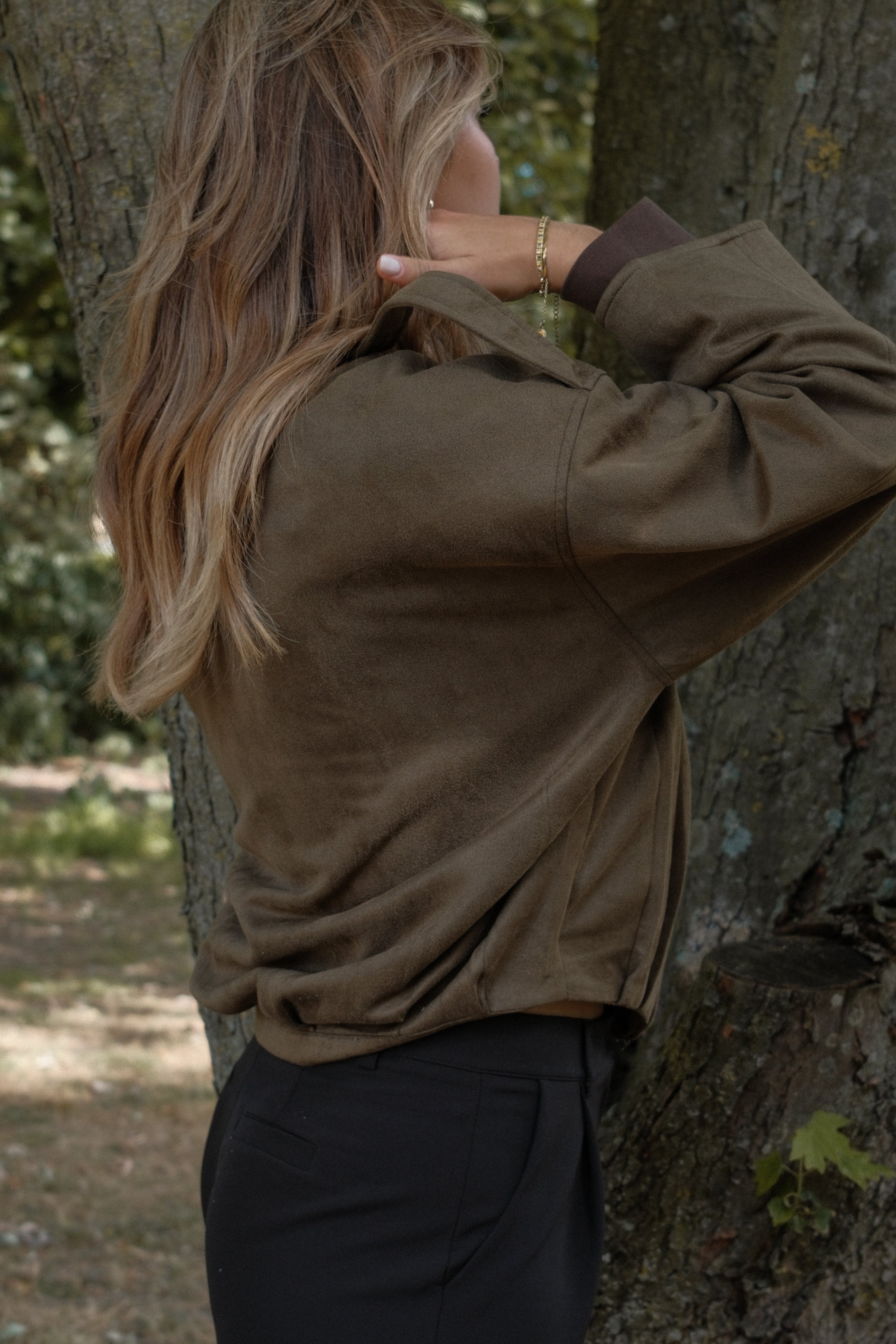 Amelia Jacket - ARMY GREEN