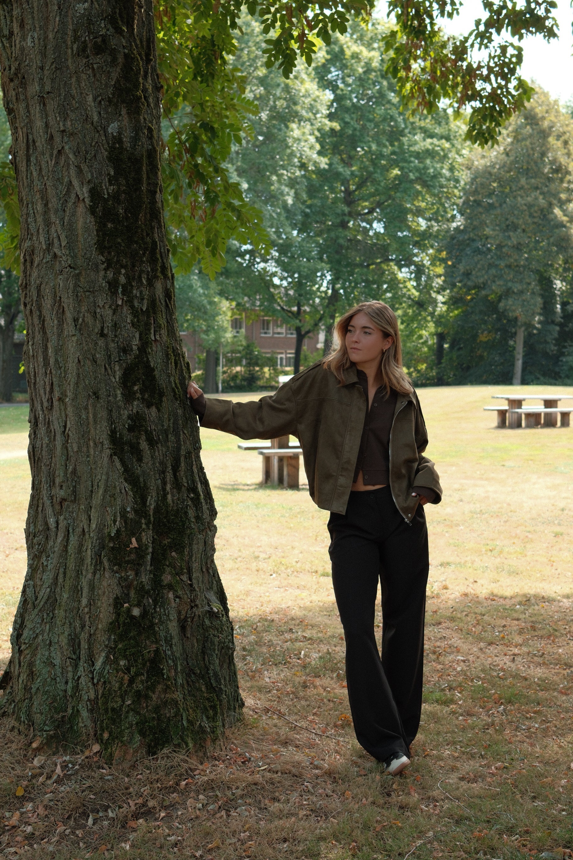 Amelia Jacket - ARMY GREEN