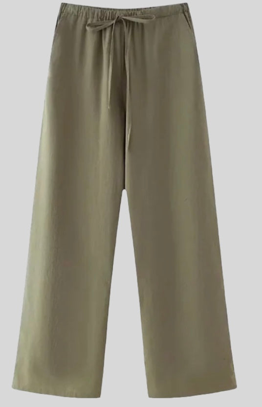 Emma's Two-Piece Linen Set