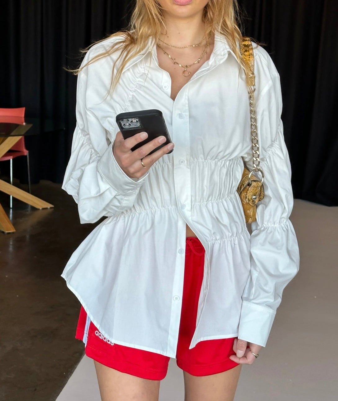 Emma | Scrunched Blouse