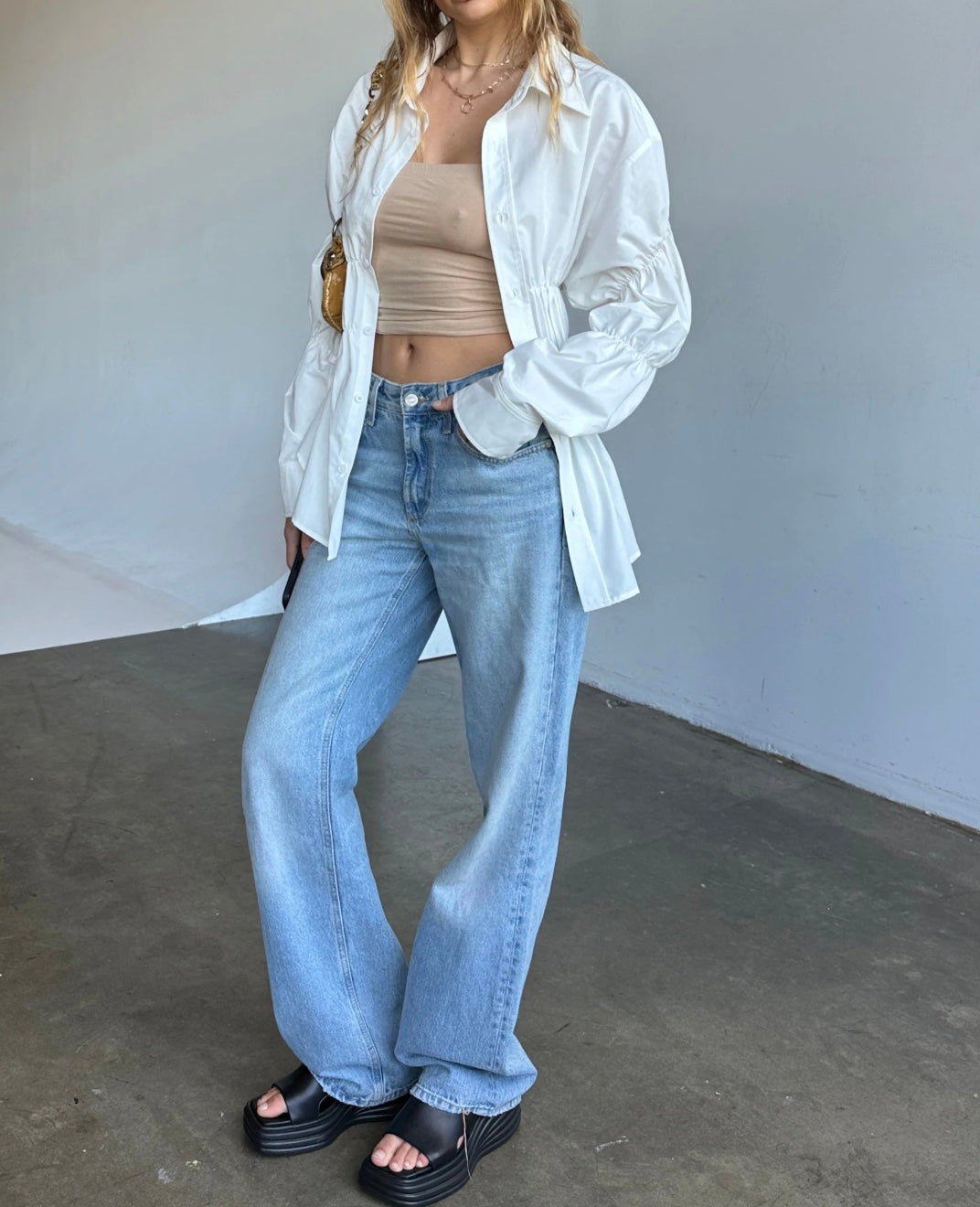 Emma | Scrunched Blouse