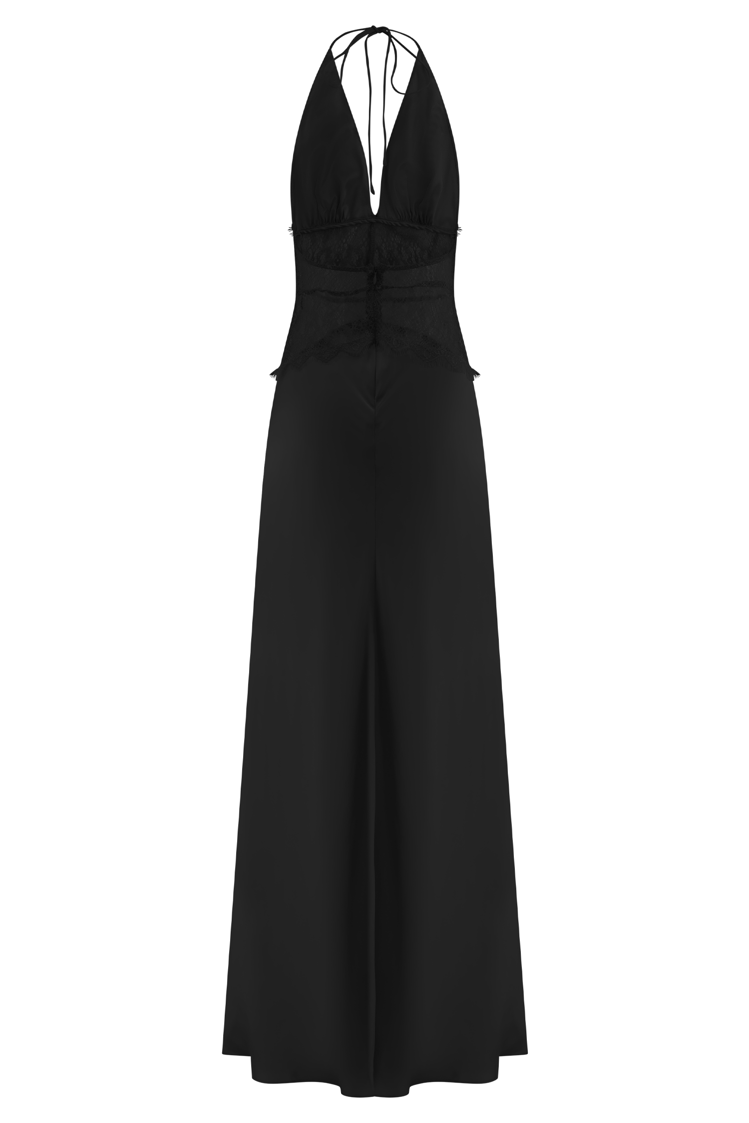 Nora Lace and Satin Dress