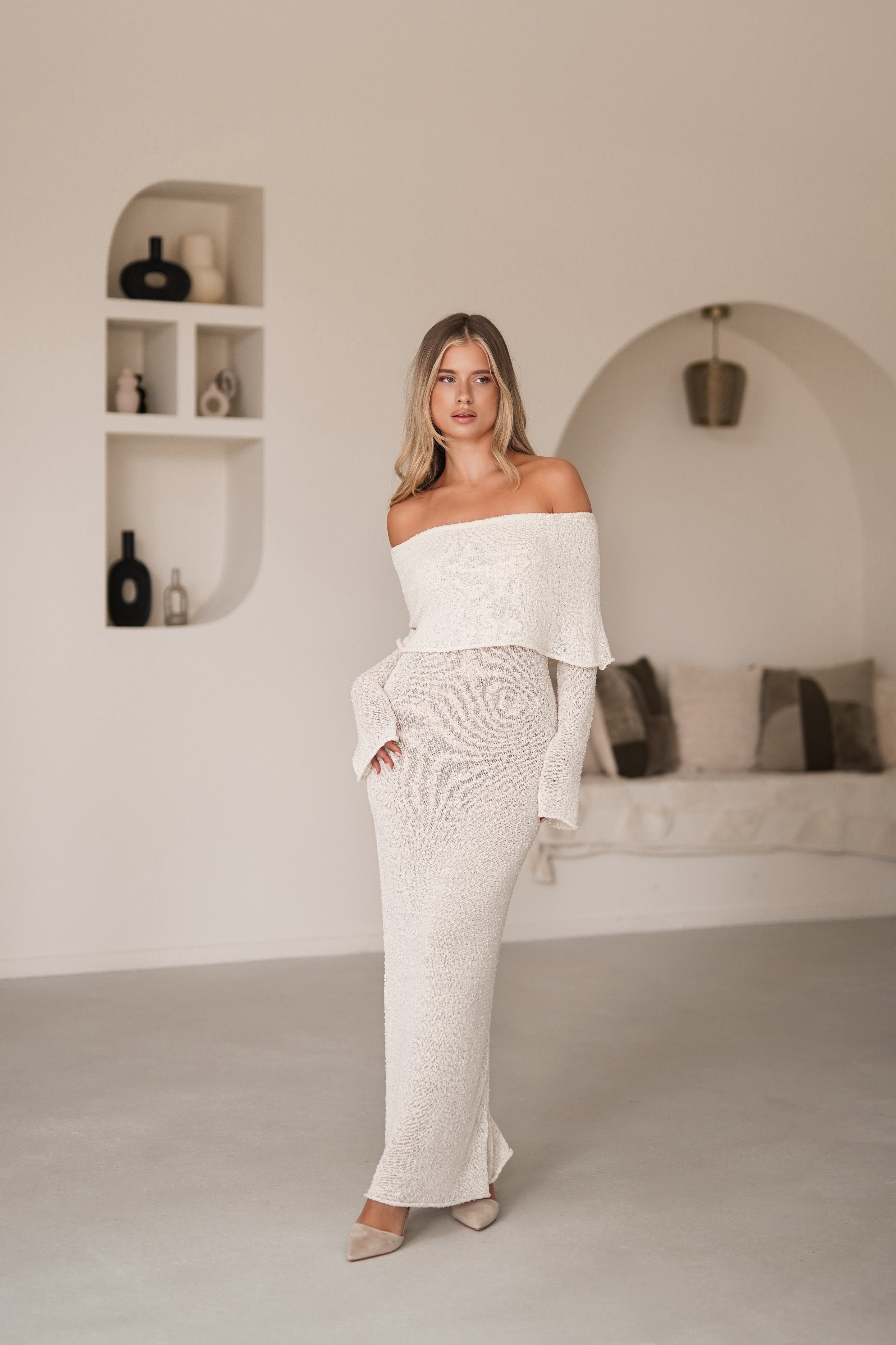Serenity Off-Shoulder Maxi