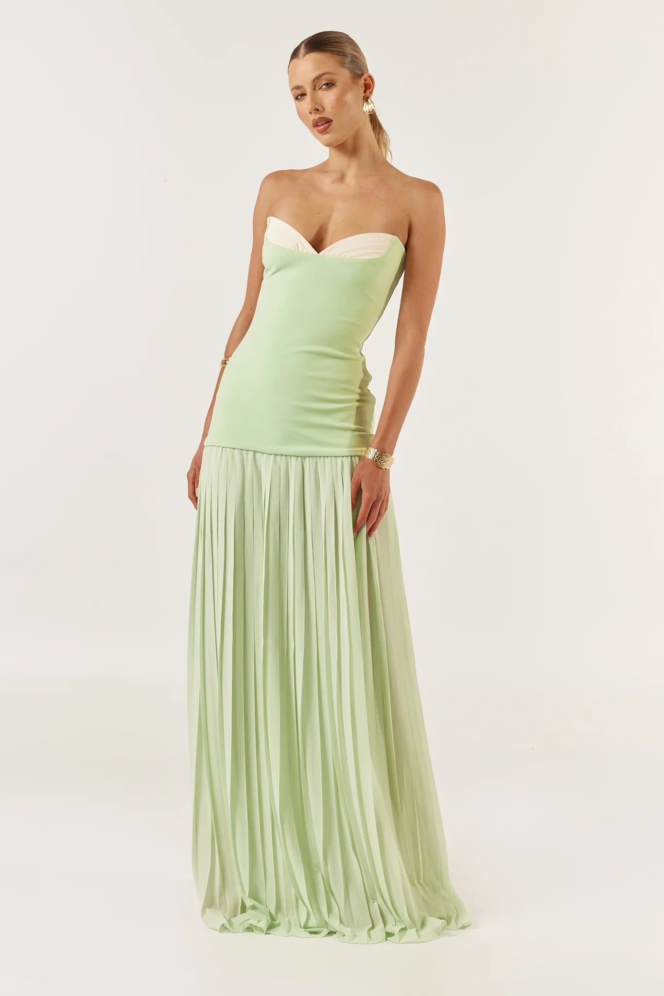 Isabelle Mint Dress