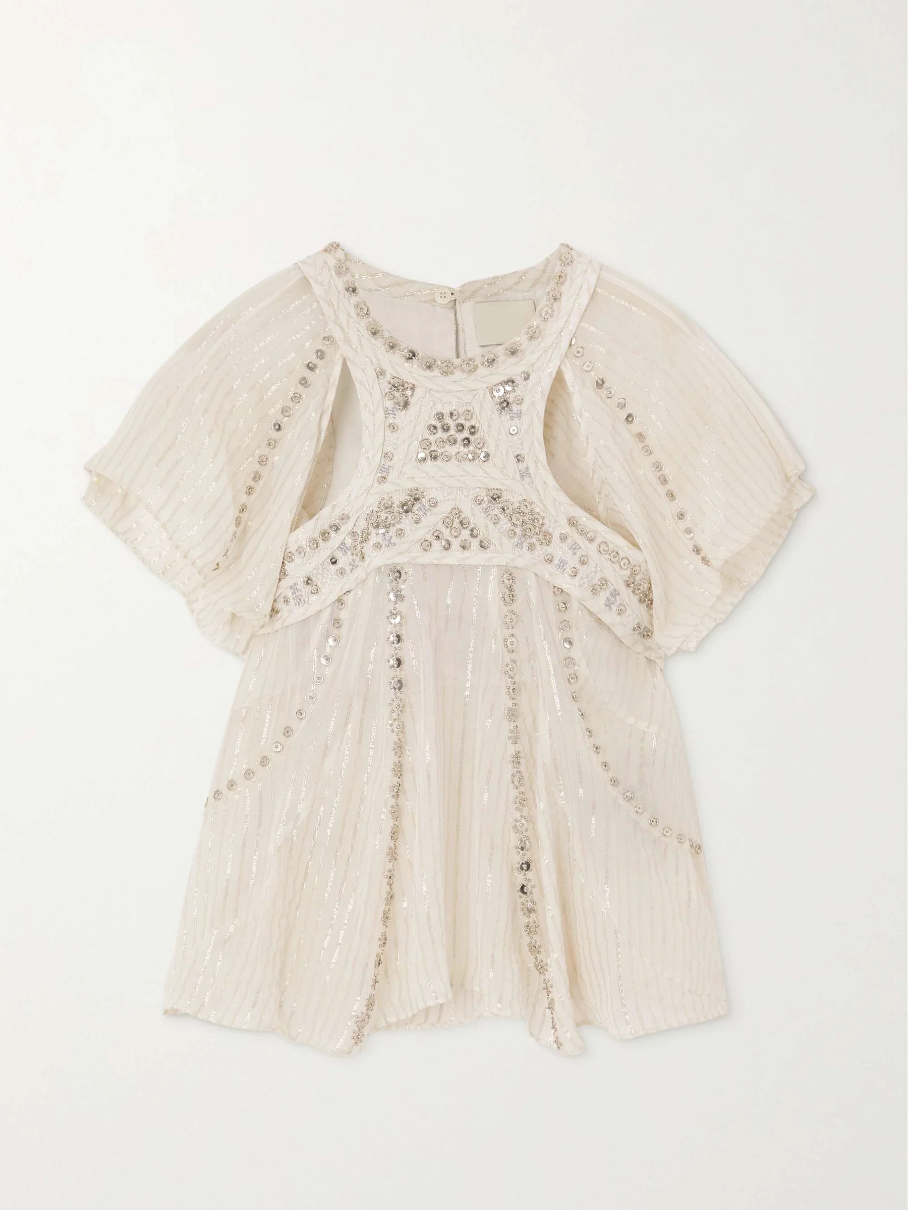Rose lurex blouse