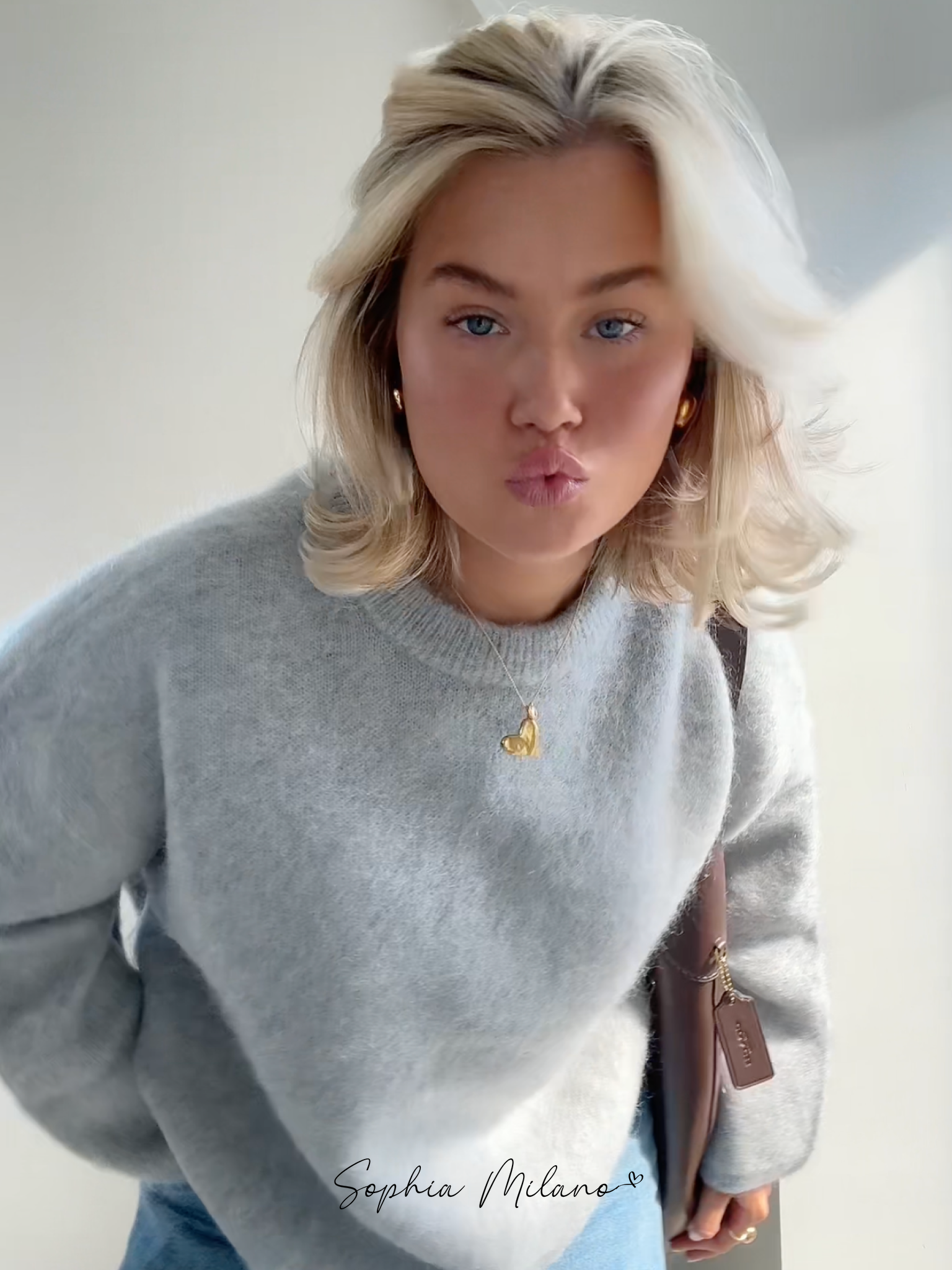 Chloe | Trendy Crewneck Sweater