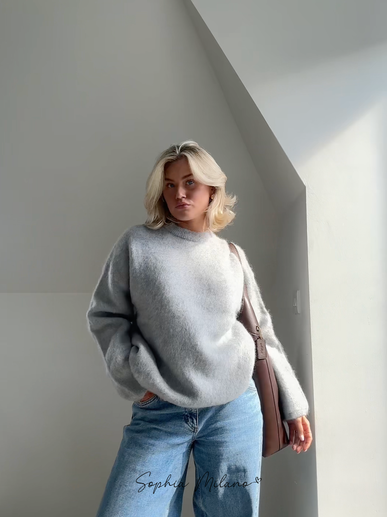 Chloe | Trendy Crewneck Sweater