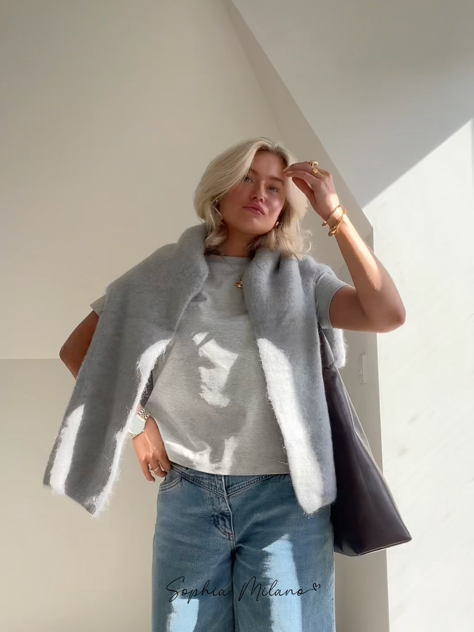 Chloe | Trendy Crewneck Sweater