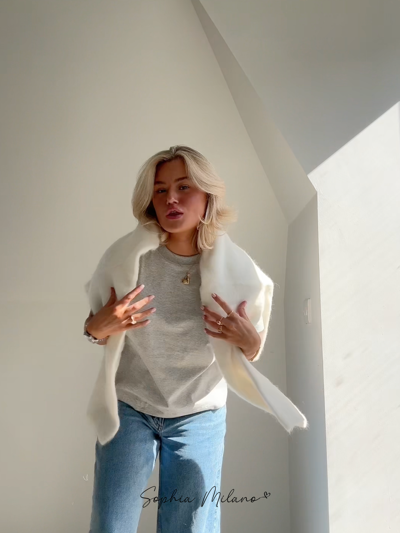 Chloe | Trendy Crewneck Sweater