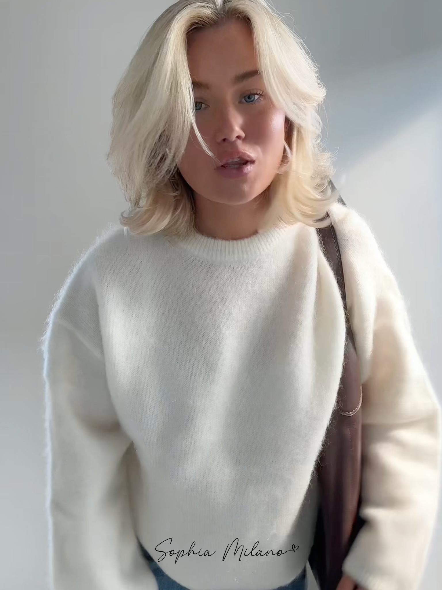 Chloe | Trendy Crewneck Sweater