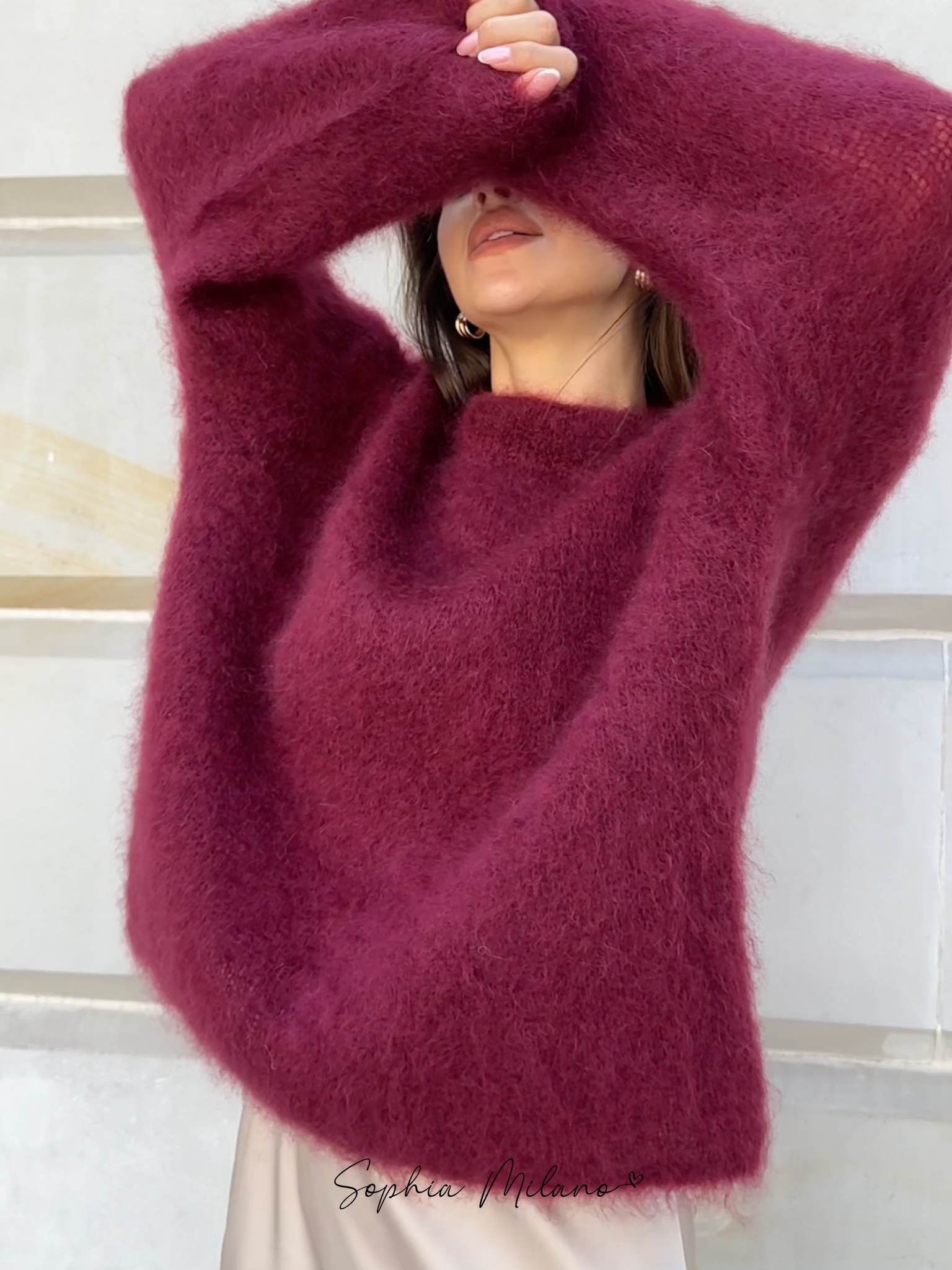 Chloe | Trendy Crewneck Sweater