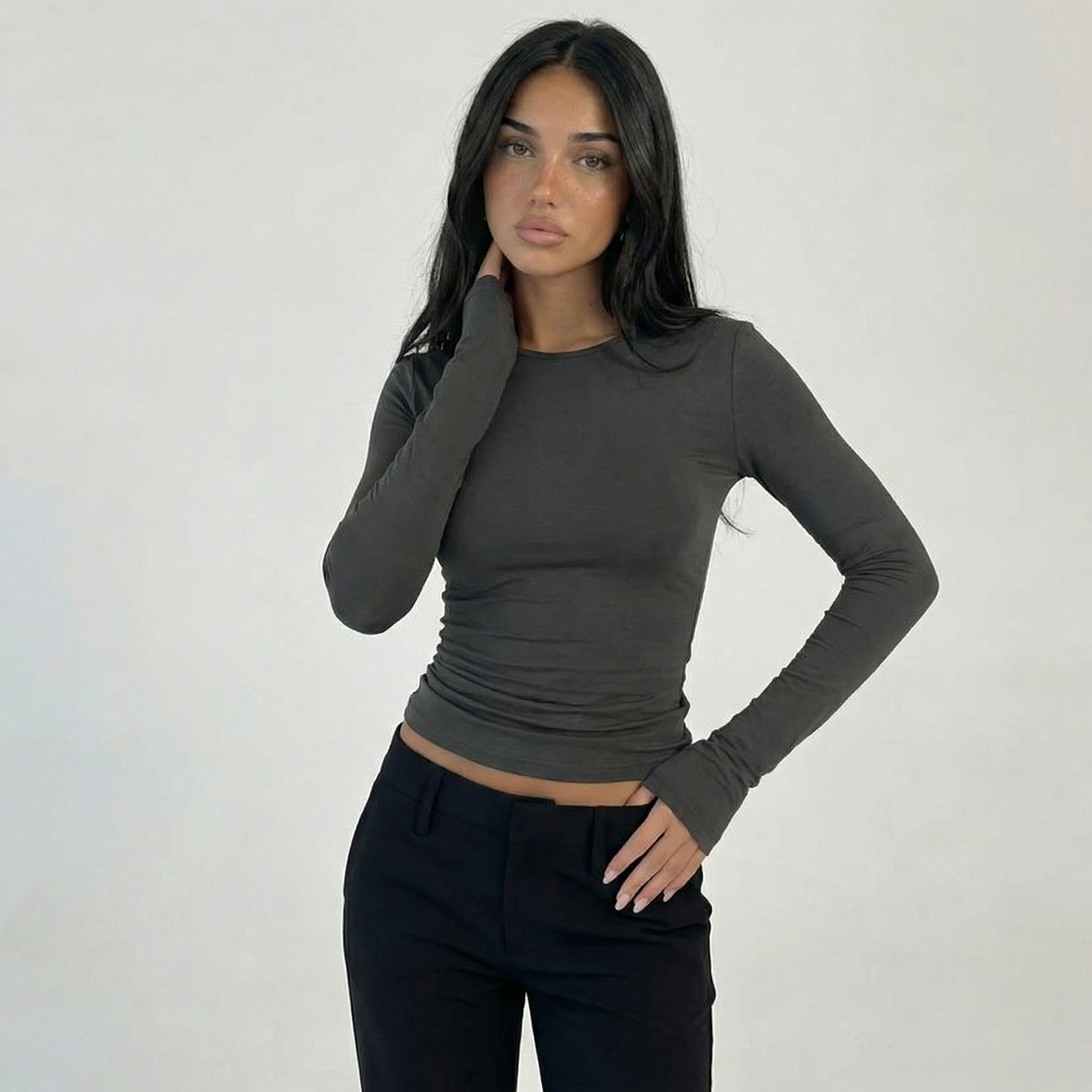 Women’s Perfect Long Sleeve Fitted Top
