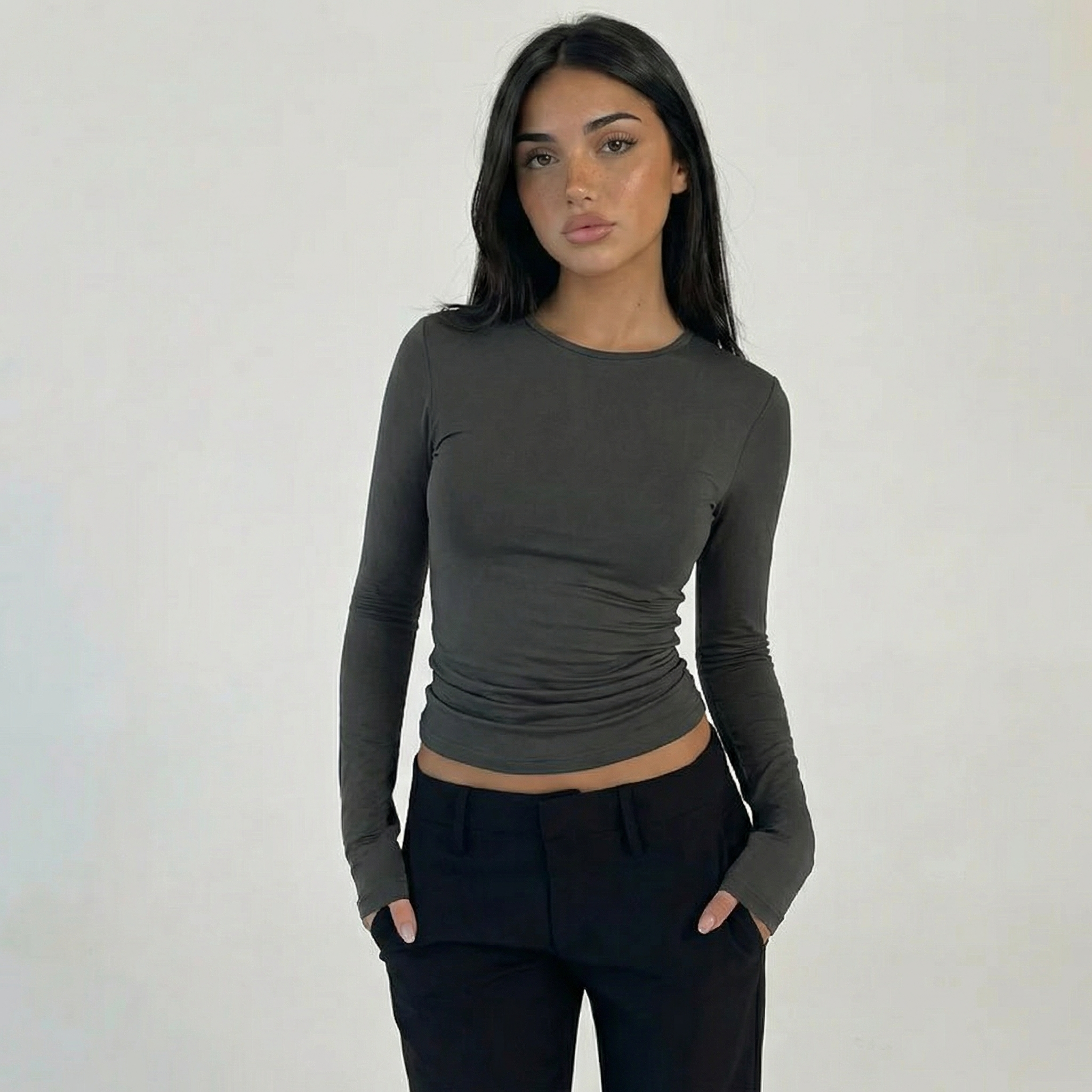 Women’s Perfect Long Sleeve Fitted Top