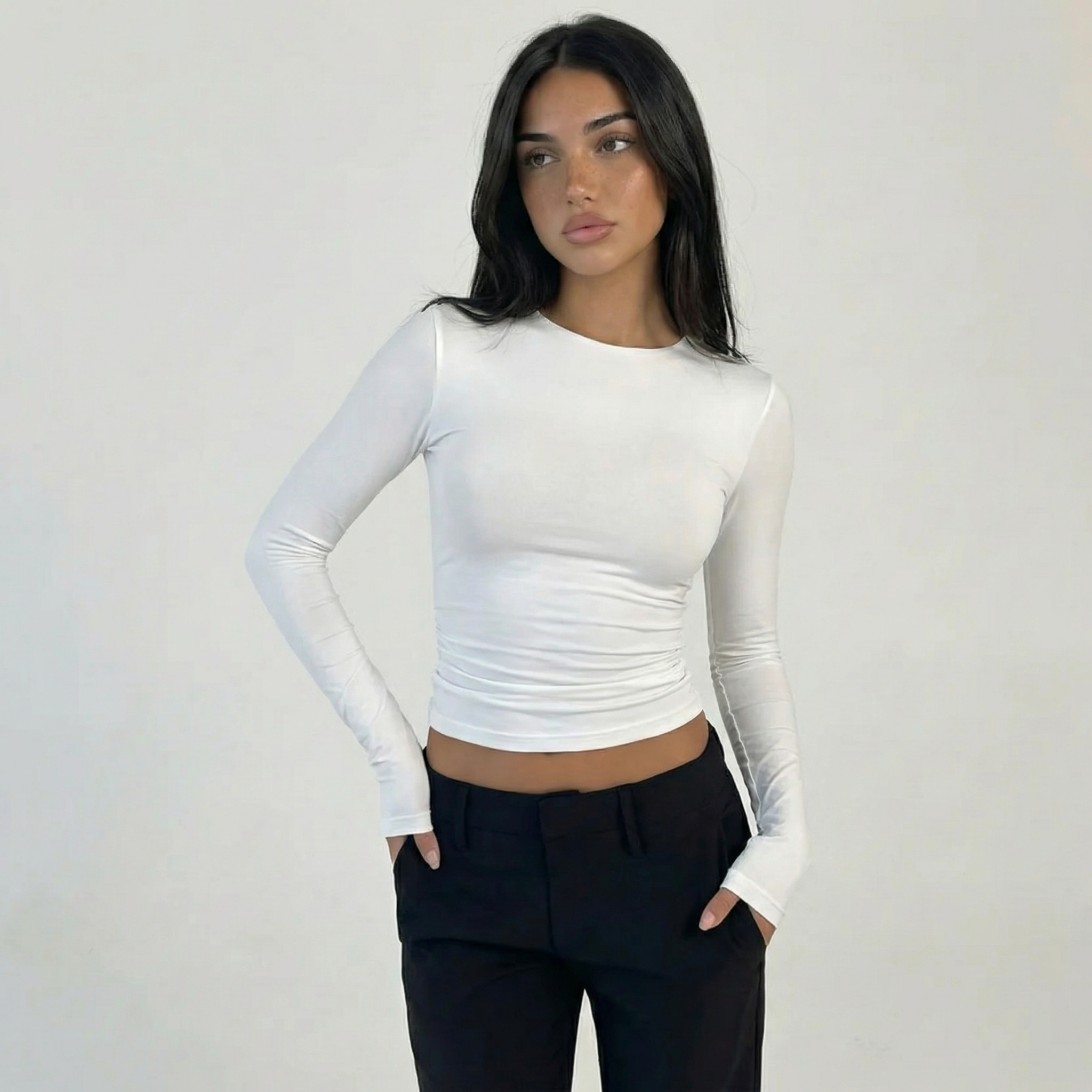 Women’s Perfect Long Sleeve Fitted Top