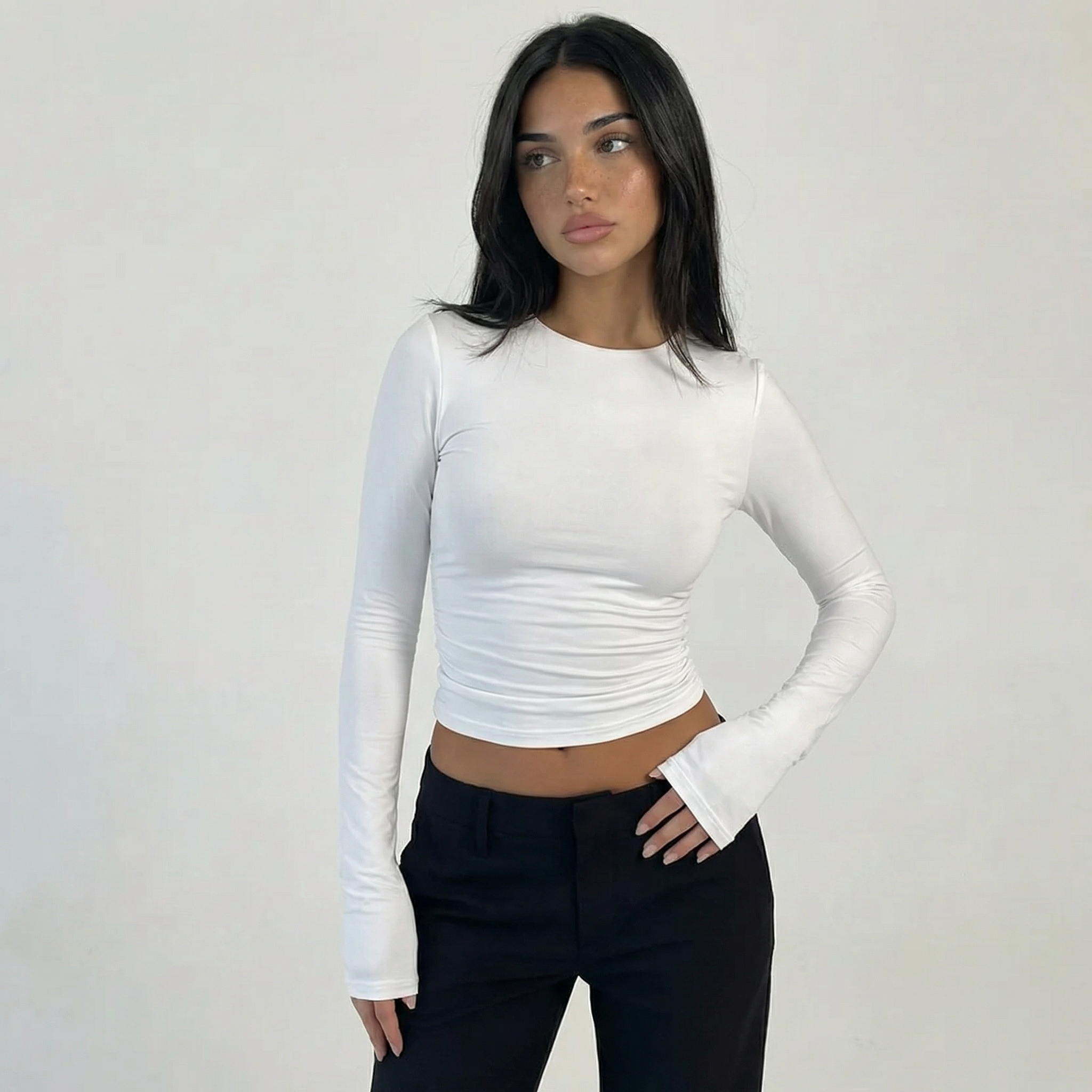 Women’s Perfect Long Sleeve Fitted Top