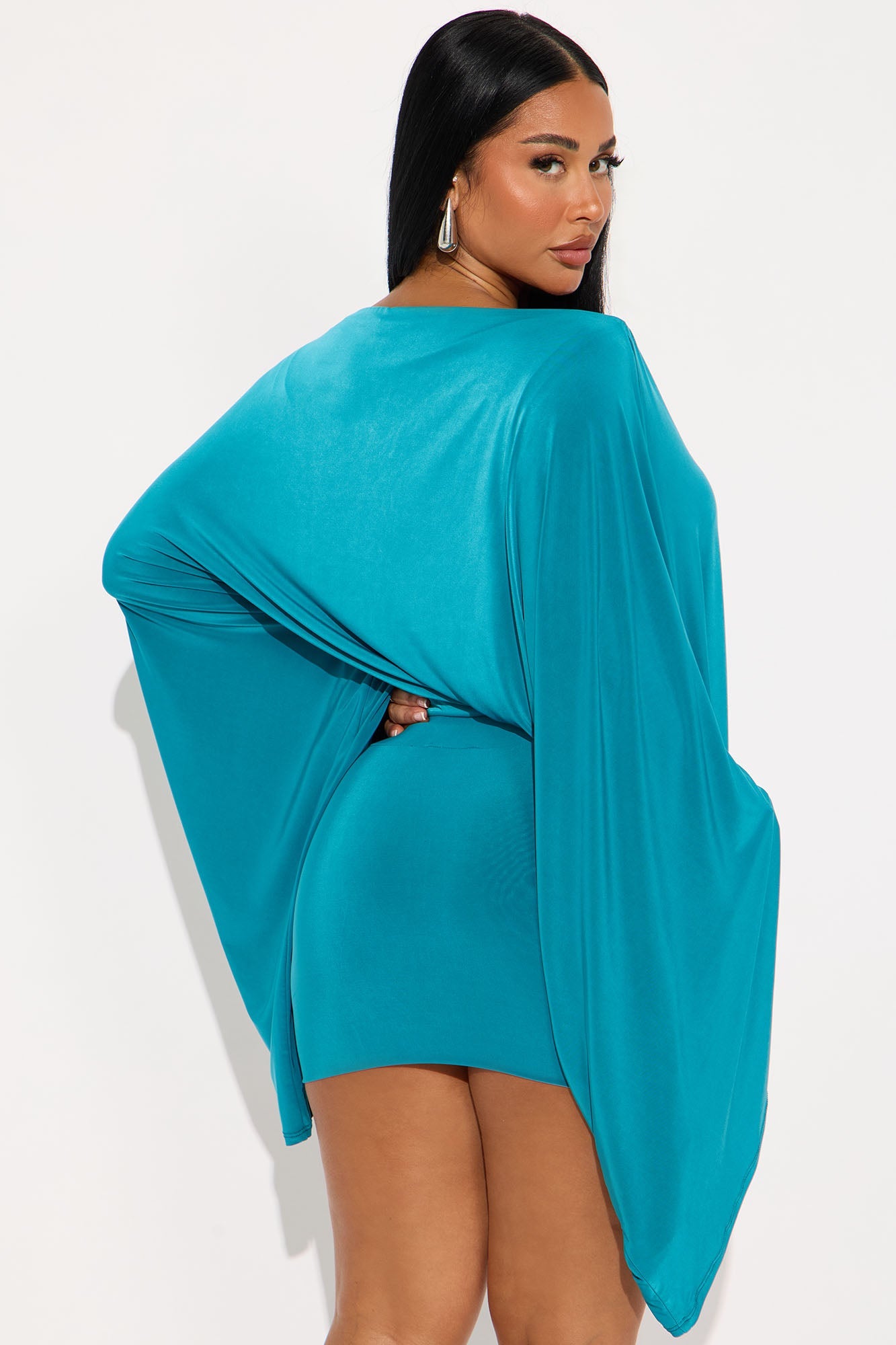 Oh The Drama Skirt Set - Teal