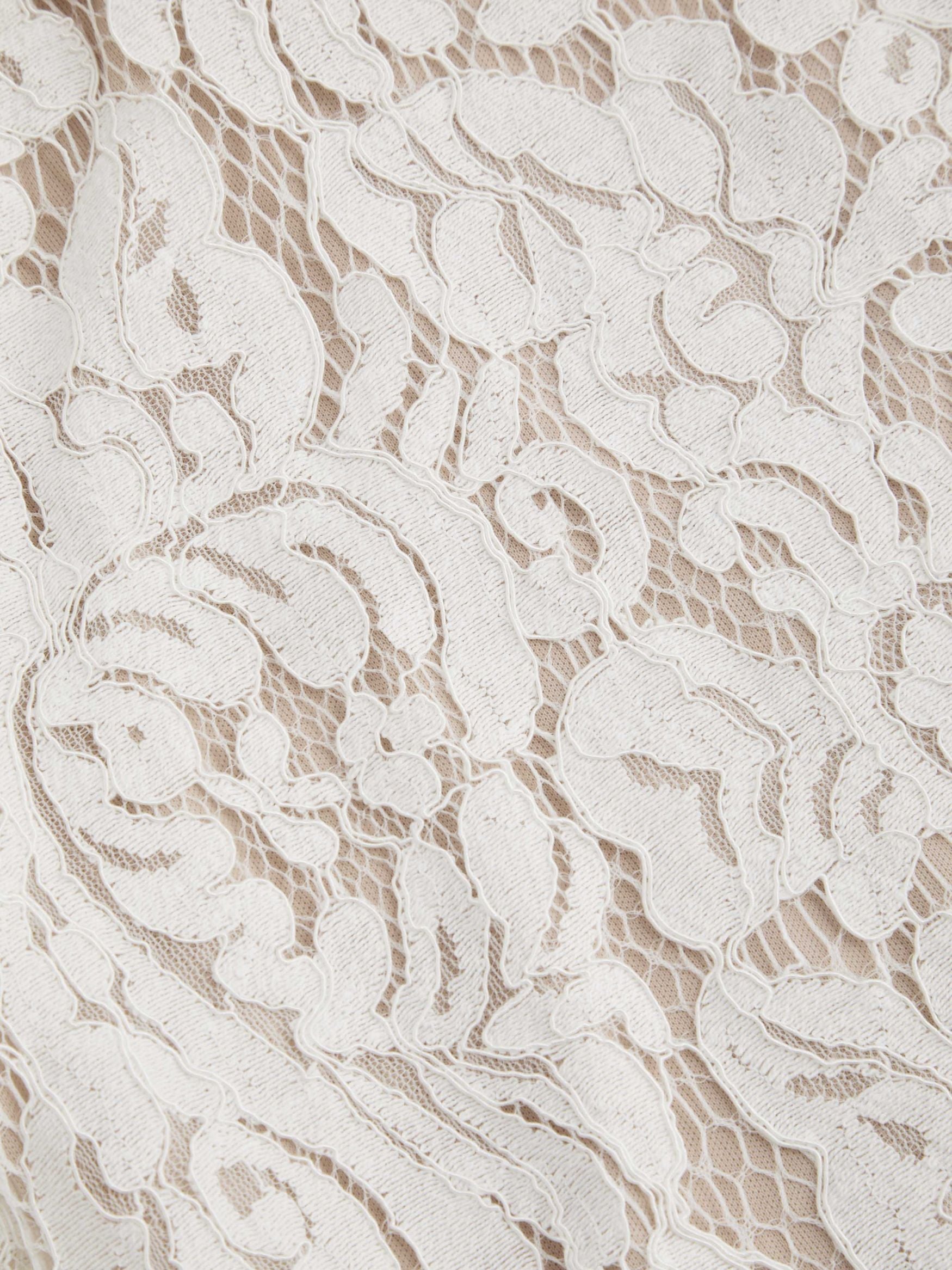 Lily Lace Tie Mini Dress
