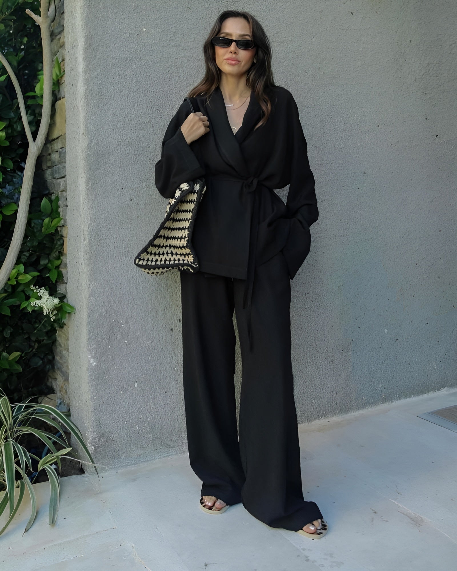 Emma's Two-Piece Linen Set