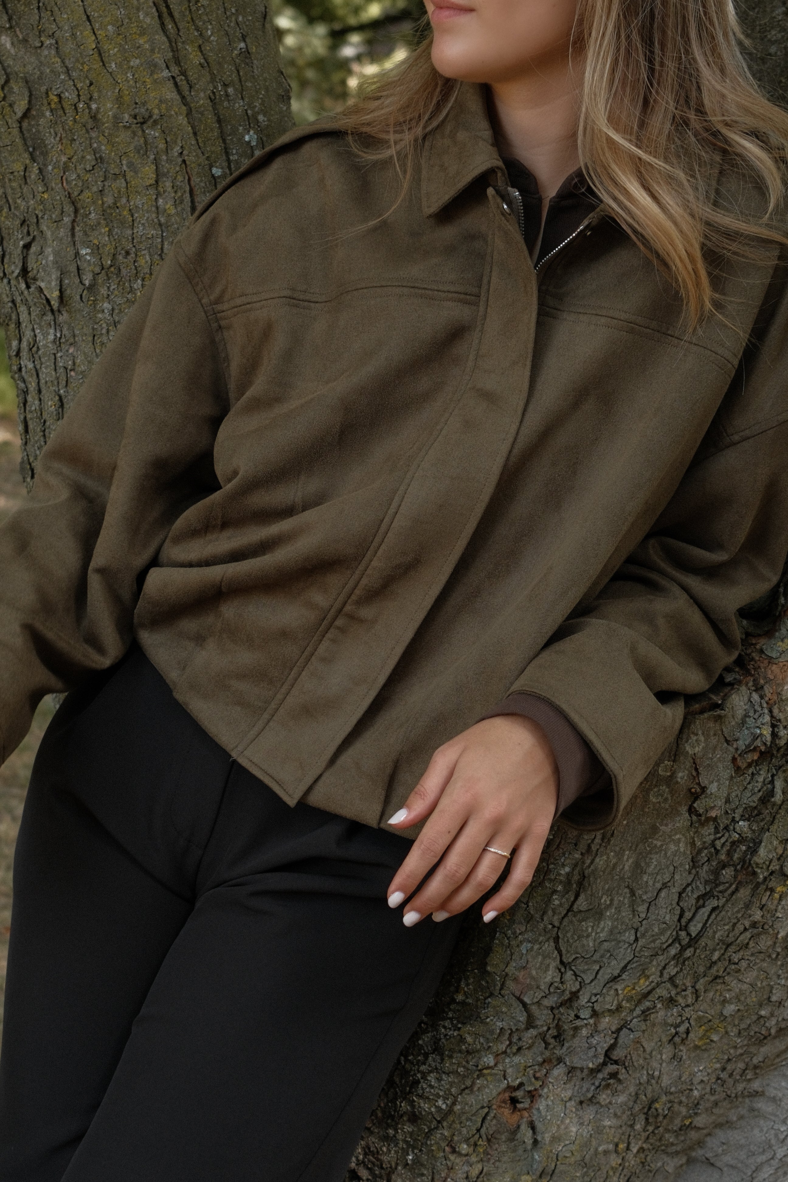 Amelia Jacket - ARMY GREEN