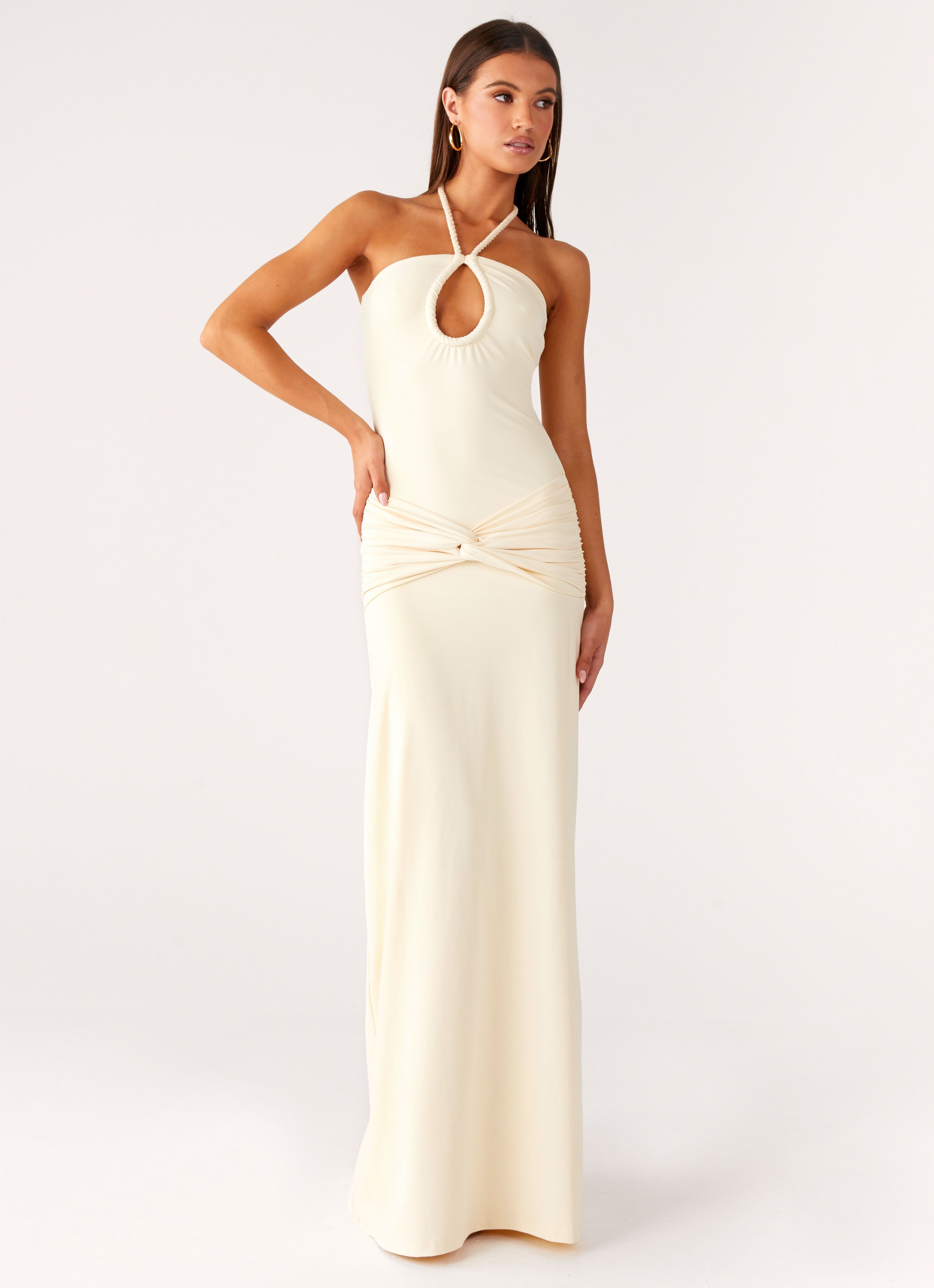 Aphrodite Maxi Dress - Yellow