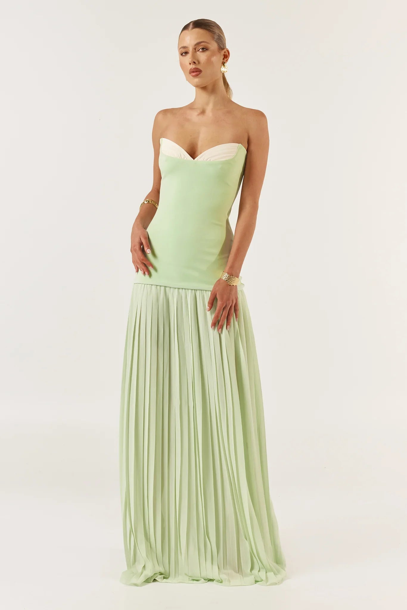 Isabelle Mint Dress