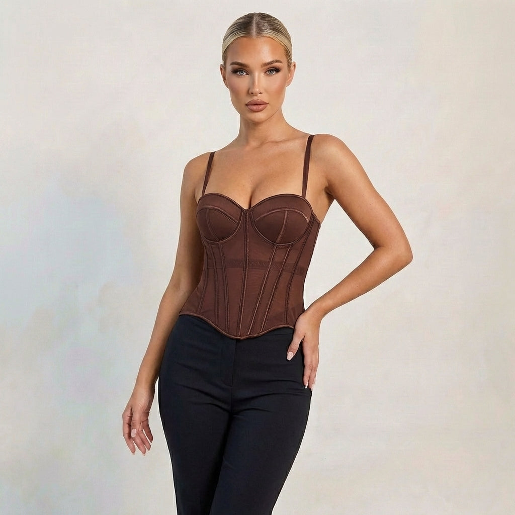 Women’s Corset Bustier Top