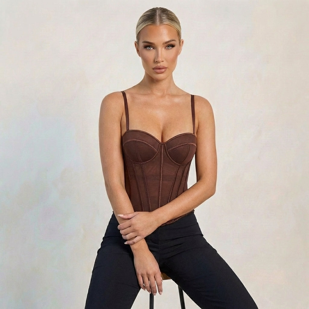 Women’s Corset Bustier Top