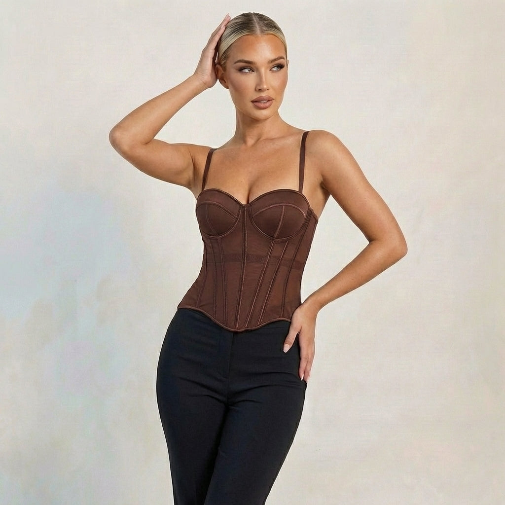 Women’s Corset Bustier Top