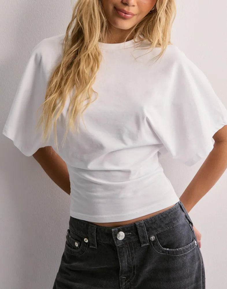 Chloe | Oversized Sleeve Icon Tee